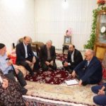 استاندار قزوین با ۲ خانواده شهید دیدار کرد