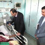 رئیس دانشگاه علوم پزشکی قزوین از بیمارستان امیرالمومنین(ع) بوئین زهرا بازدید کرد
